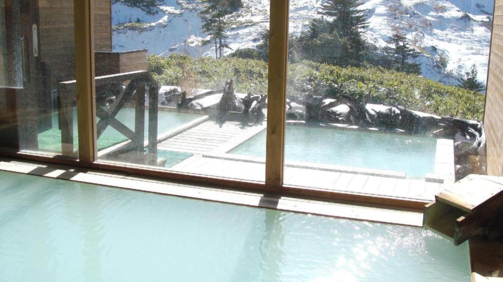 Manza Juraku All-Inclusive Hotel Tsumagoi Exterior foto