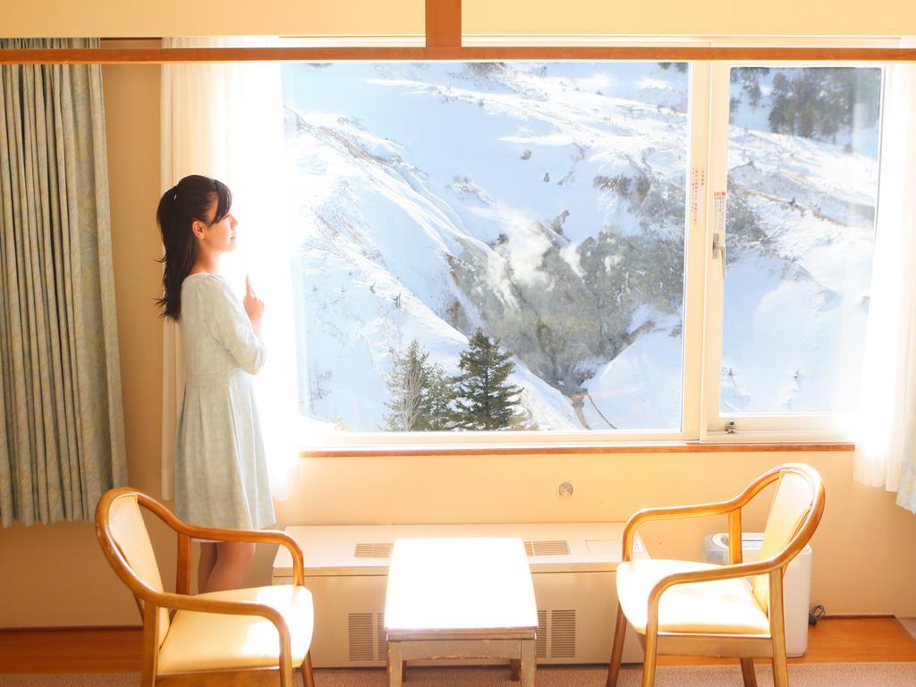 Manza Juraku All-Inclusive Hotel Tsumagoi Exterior foto