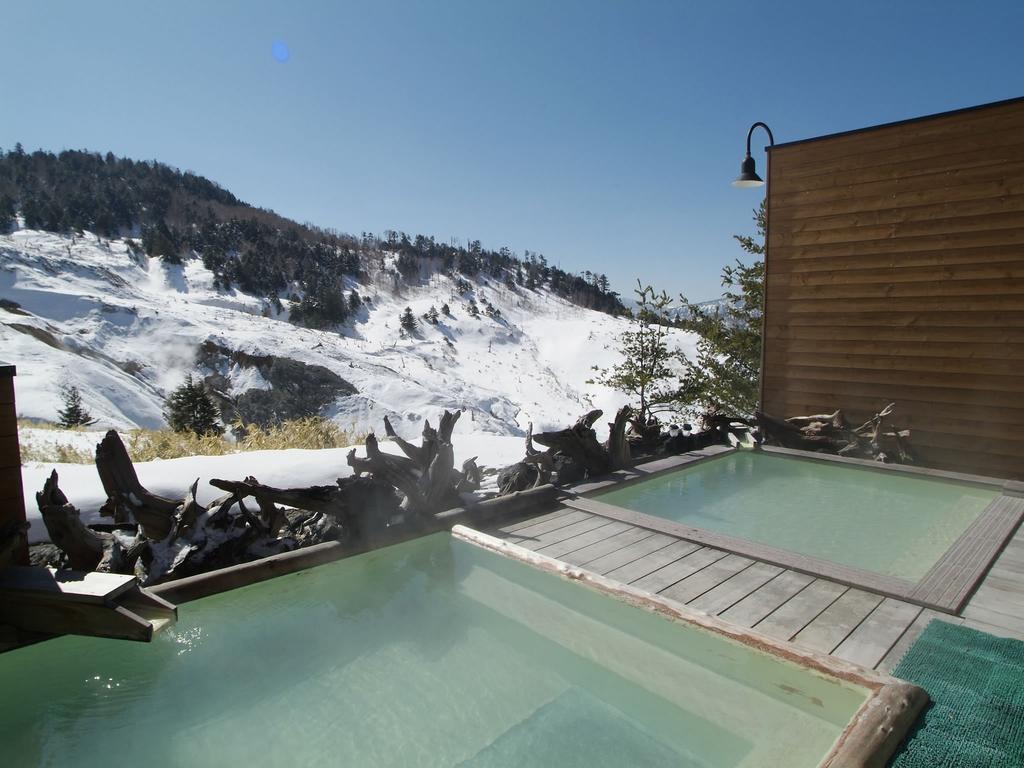 Manza Juraku All-Inclusive Hotel Tsumagoi Exterior foto